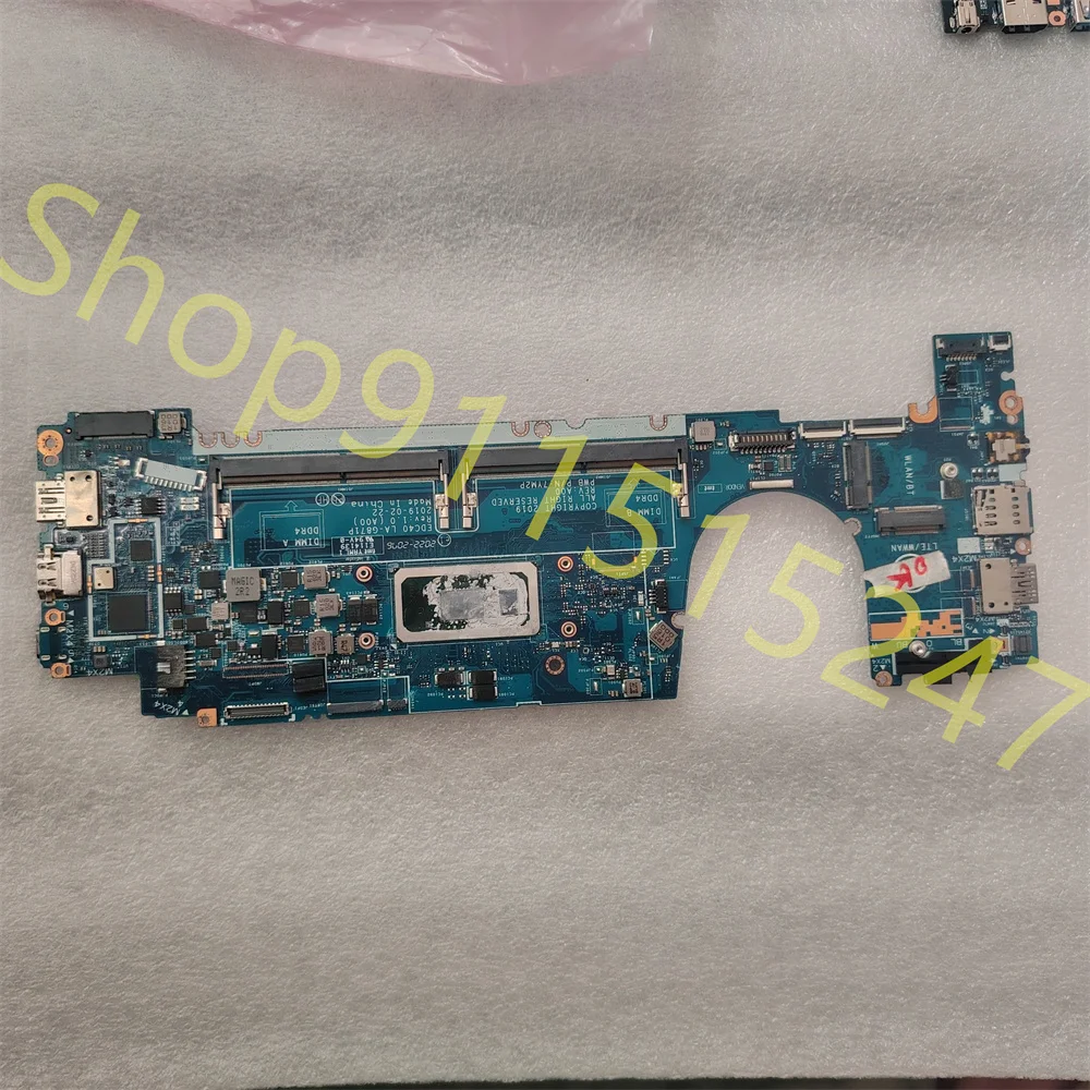 LA-G871P For DELL Latitude 7400 Laptop Motherboard P/N:7YM2P CN-0FHPJ8 FHPJ8 0WRHWP 0DCM71 0FWC0G 0G2KKX i5-8365U Fully Tested