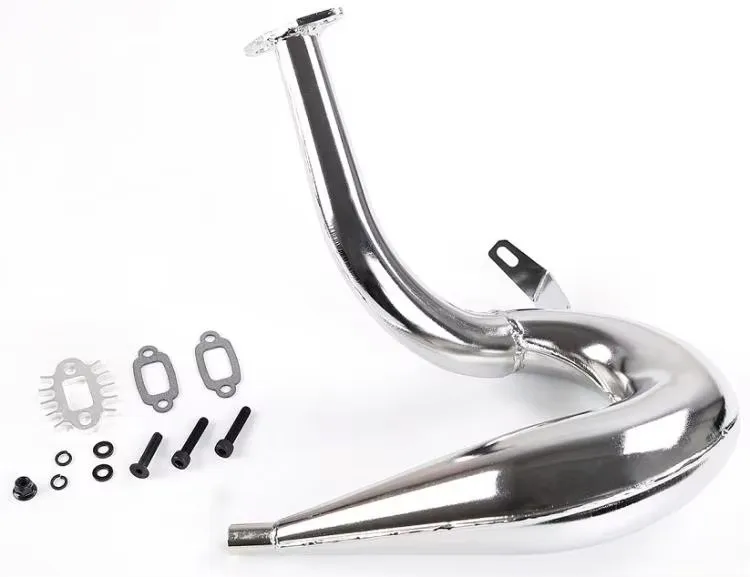 Power boost uitlaatpijp Geforceerde resonantie uitlaatpijp voor 1/5 ROFUN KM HPI BAJA 5B 5T 5SC