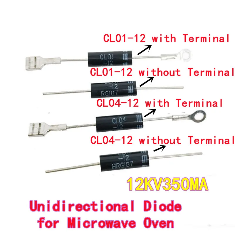 

10PCS CL01-12 Unidirectional High-Voltage Universal Diode CL01 for Microwave Oven Models CL01-12 CL04-12