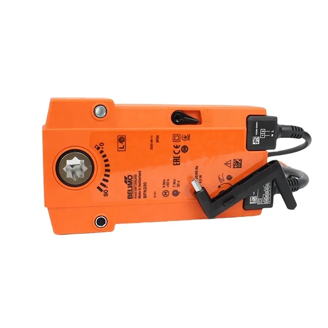 Belimo Original AC 230 V 9NM BFN230 BFN230-T محرك الربيع العودة أنظمة تكييف الهواء 60 s 2x SPDT IP54 مفتوح/مغلق
