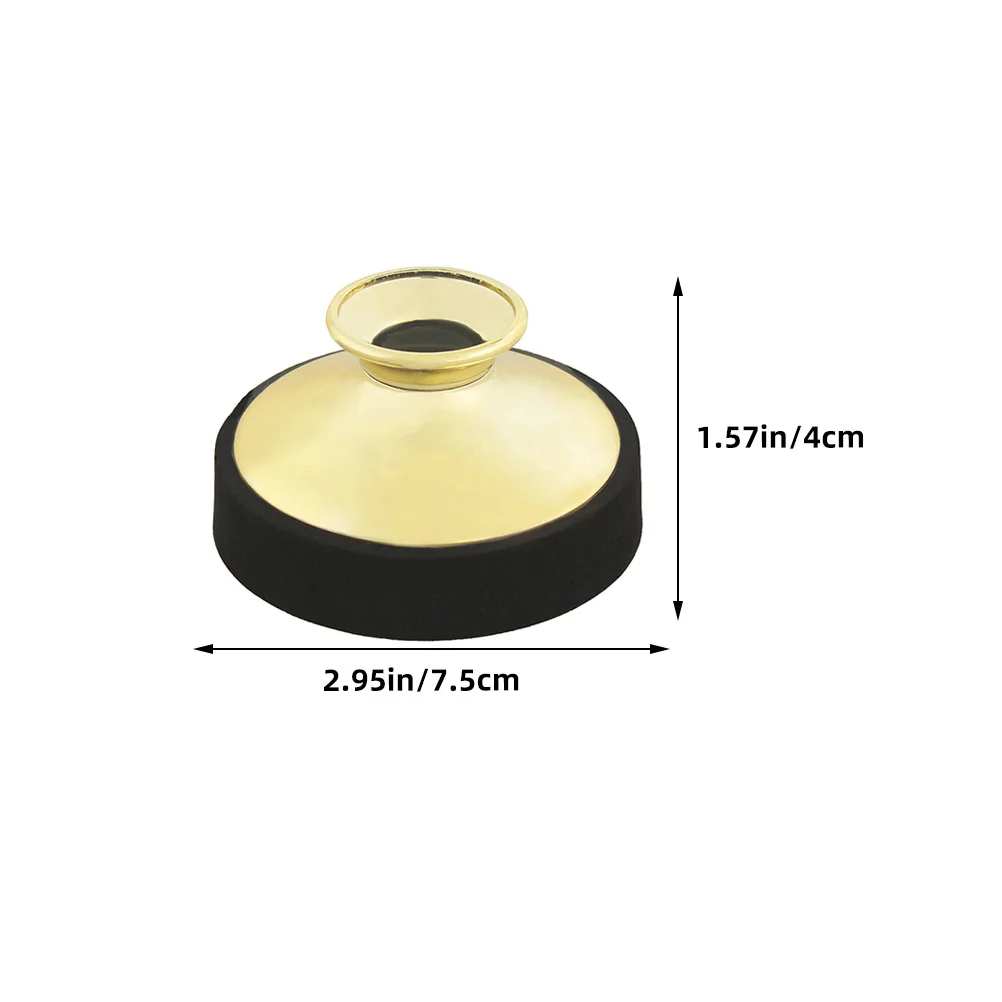 3Pcs Alto Saxophone Mutes Practical Plastic Sax Silencers Assorted Colors Music Instrument Accessories Saxophone Mute