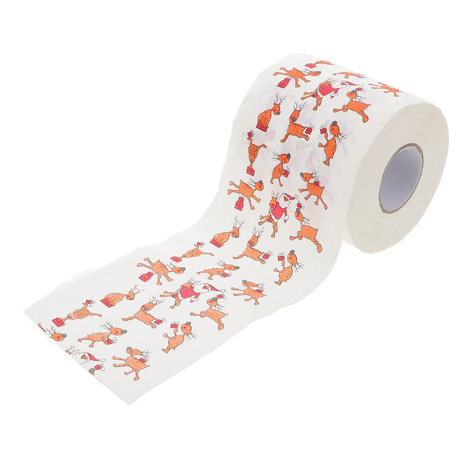 Papel higiénico navideño, tejido estampado navideño, suministros para el hogar, servilletas para decoupage, baño, estampado decorativo