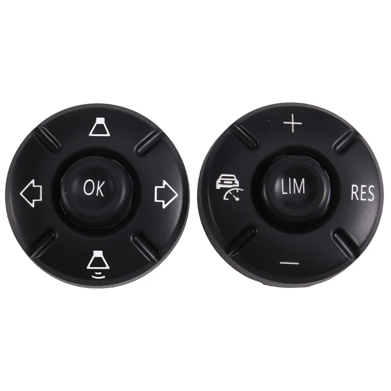 

A99F-For MINI Cooper F55 F56 F57 F60 Steering Wheel Cruise Control Button Cover Trim 61316814567 61319360507 Car Accessories