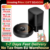 Robot Vacuum Cleaner K30 with Self Emptying ,Dual Laser,UV Lamp,Multi-floor Map,50000PA Suction for Station, 240mins Runing Time