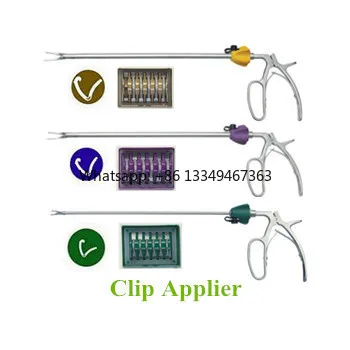 Latest Reusable Laparoscopic Endo Hemolok Polymer Ligation Clip Applier 5mm 10mm for Laparoscopic Surgery