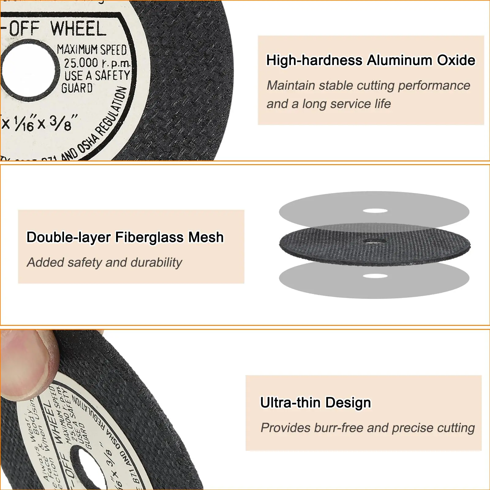 3 inch cutting machine cutting discs for cutting metal 75mm grinding and cutting metal stainless steel grinding discs