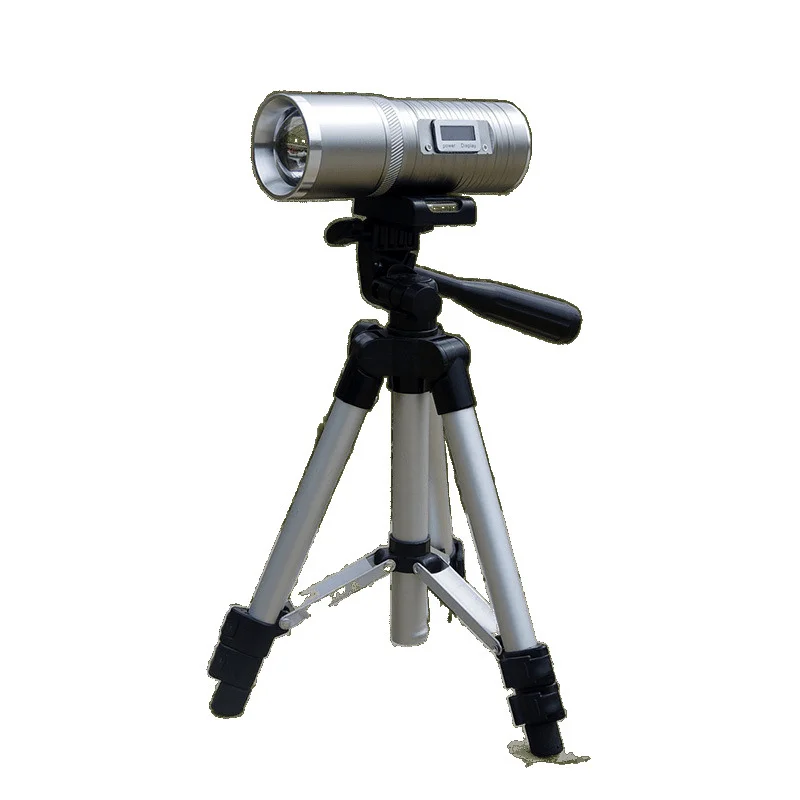 4-источник света с возможностью масштабирования, рыболовный светильник, синий, фиолетовый, двойной источник света, фонарик с зарядкой через USB, длительный срок службы для ночной рыбалки, кемпинга