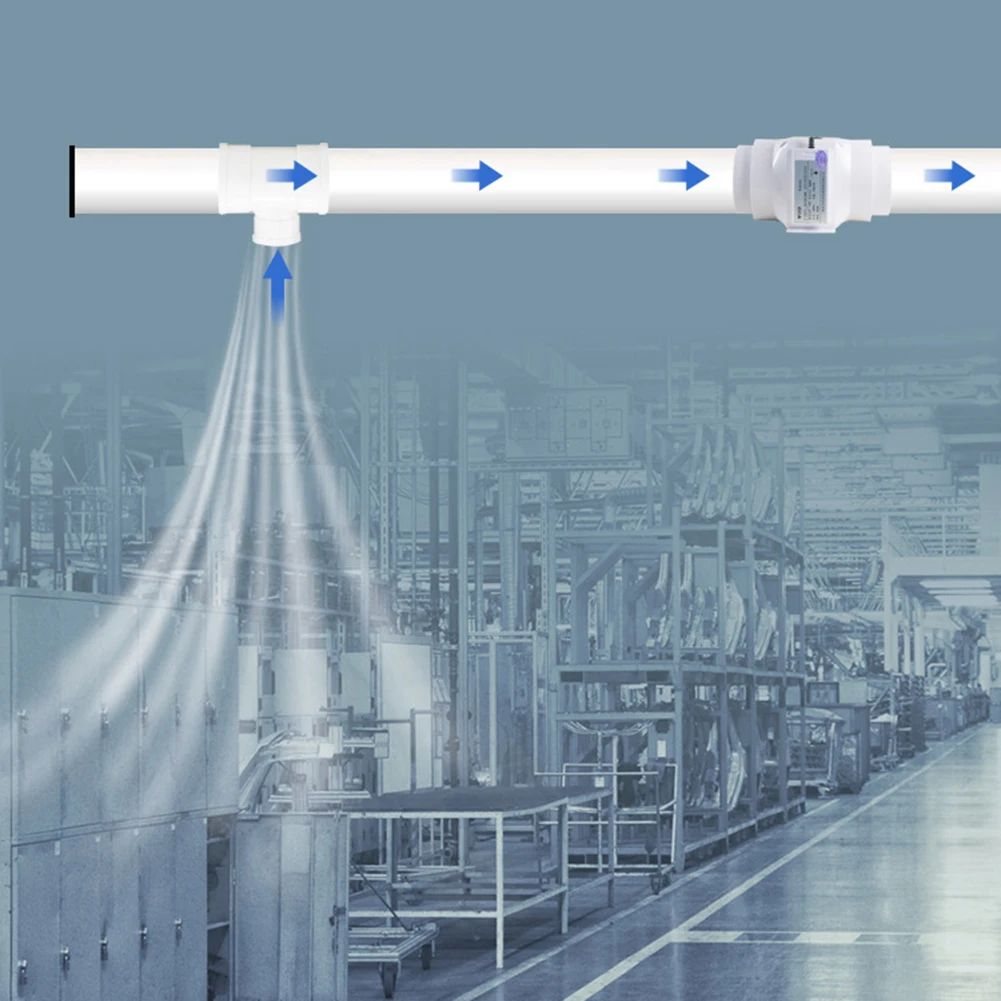 

Indoor Ventilation Duct Fan Quiet Operation Easy Installation For Power Adapters Powerful Ventilation For Warehouses