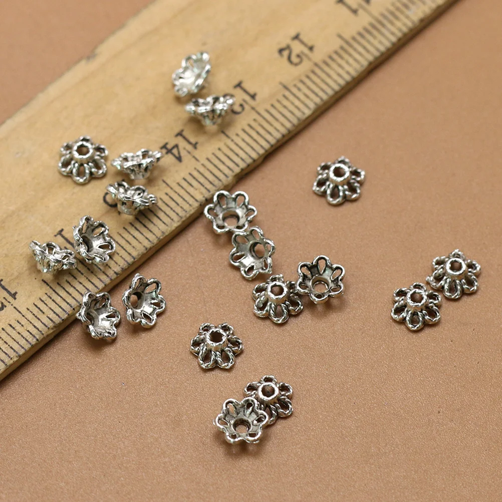 

100Pcs Flower Hat Alloy Pendant Charms Stylish Design for DIY Necklace Bracelet Earrings Jewelry Making Accessories