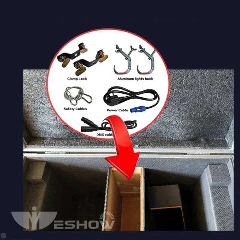 لا فأس T فقط Flightcase Dual Fly Road Case 2 in1 و 1 in 1 لـ Lyre Sharpy Beam 230w 7R ضوء الرأس المتحرك ضوء المرحلة يطير