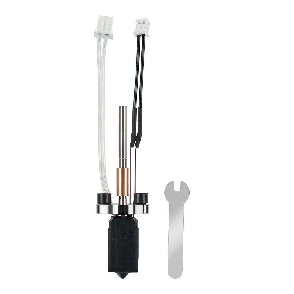 High Performance Hotend For Ender3 V3 Plus Hardened Steel Hot End Nozzle Titanium Alloy Throat Detachable Nozzle 3D Printer Part