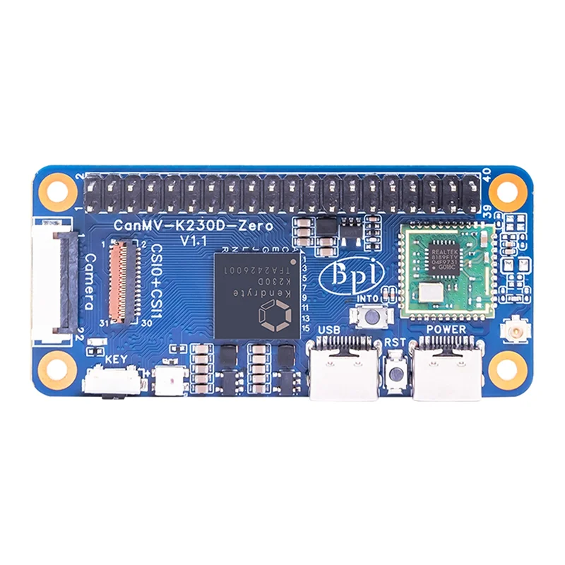 ل الموز بي BPI-Canmv-K230D-Zero Canaan K230D RISC-V 128 RAM كاميرا مزدوجة MIPI CSI شاشة 40 Pin GPIO SBC لوحة واحدة #5