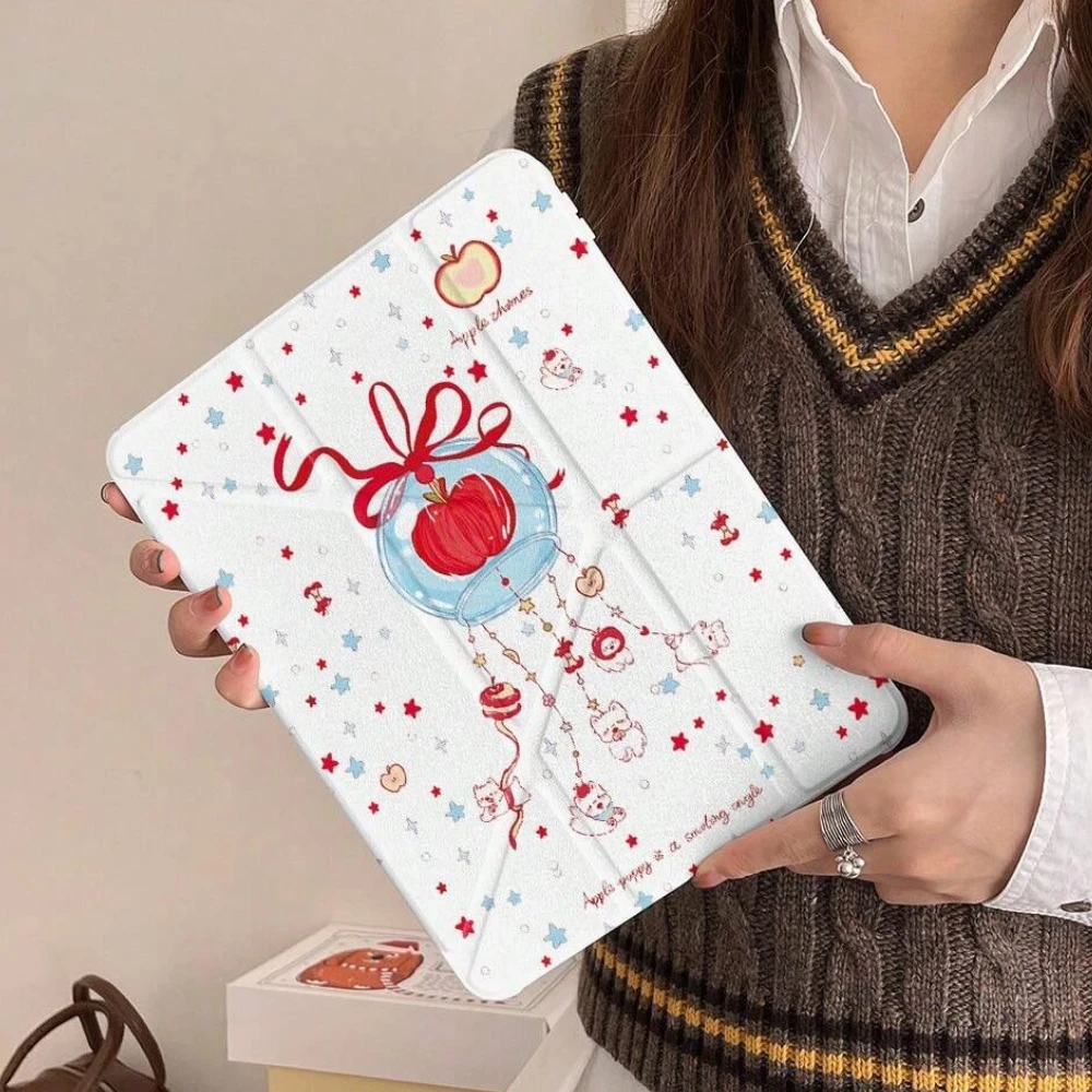 حافظة لجهاز iPad A16 11th 2025 10.2 9th 8th 7th Generation Pro 11 13 2024 12.9 غطاء حامل القلم الرصاص Funda لجهاز iPad Air 5 4 13 11 1 2 #2