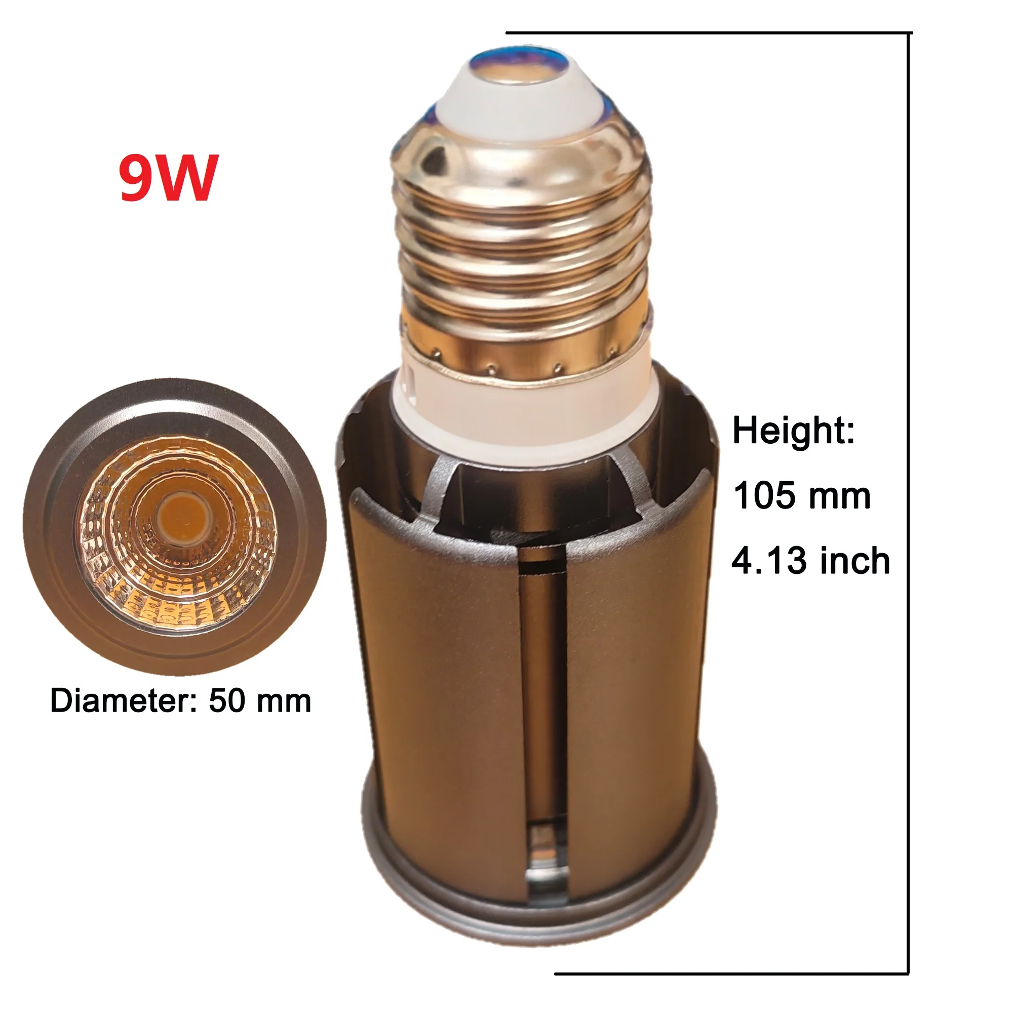 DIY LED U-Home Hoher CRI Ra 95+ Nicht Dimmbar 9W 15W 1200lm-1500lm COB LED-Strahler LED-Glühbirnen LED-Lampe für Küche – Detail 2
