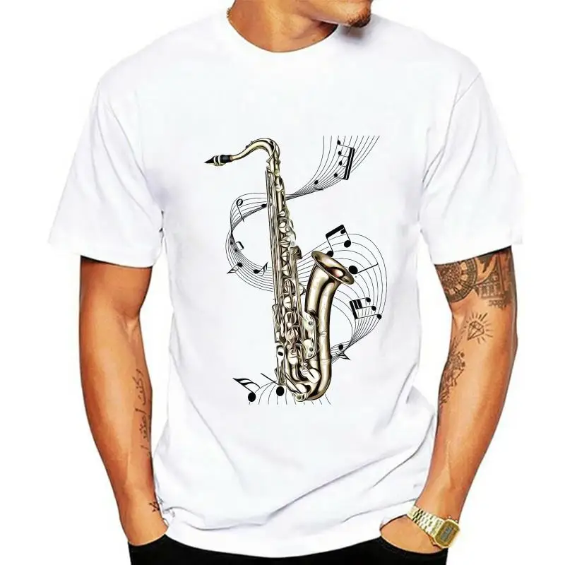 Saxophone T Shirt Saxophone Music Mens T Shirt Sax T Shirt