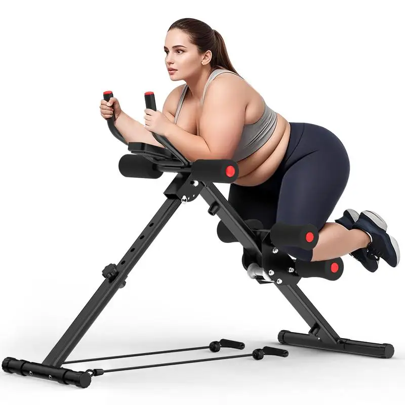 

Adjustable Ab Workout Equipment with Resistance Bands,Ab Machine for Core & Abdominal Strength Training,Exercise Equipment
