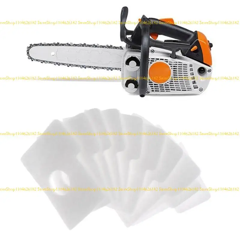

Q2Q4 10Pcs Air Filter Plate Trimmer Parts For MS 180 Chainsaw Replacement
