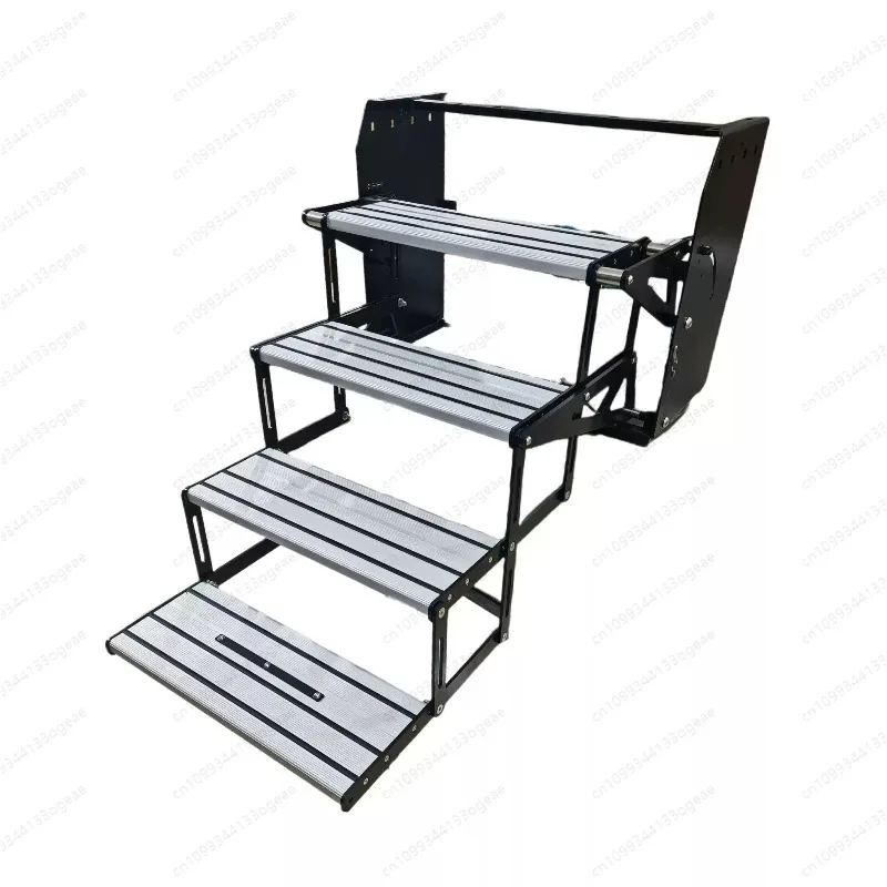 New 4-story RV pedal, motorhome American trailer truck modified welcome folding foot pedal