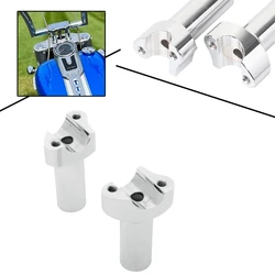 Motorcycle 3.5Inch Straight Handlebar Risers For Softail Dyna Street Bob Sportster Aluminum Base Straight