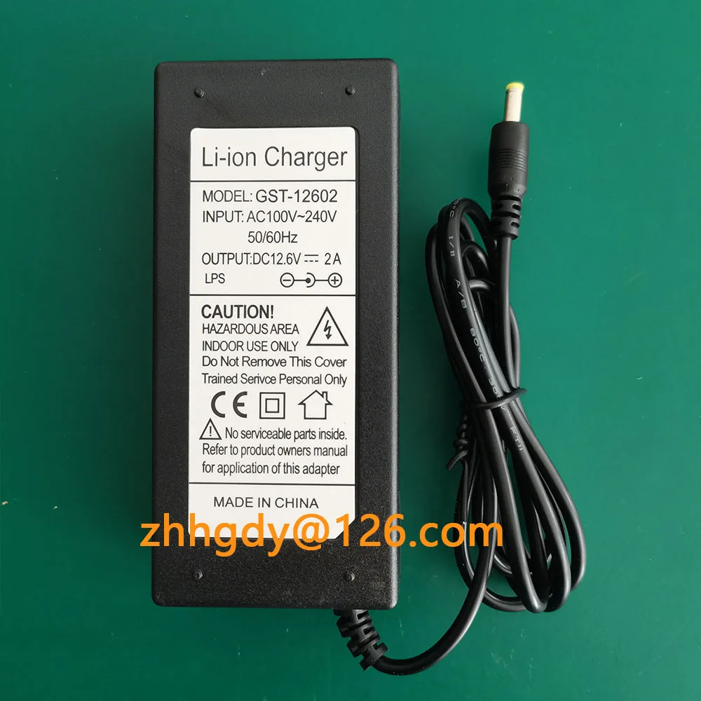 AC adapter charger for FFLBT-40 battery View 1 M7 M5 fiber fusion splicer 12.6V 2A