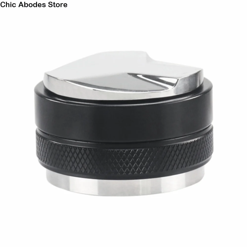 

2-in-1 Dual Head Coffee Leveler Aluminum Alloy 51/53/58mm Espresso Distribution Tool 3 Angled&Flat Adjustable Depth