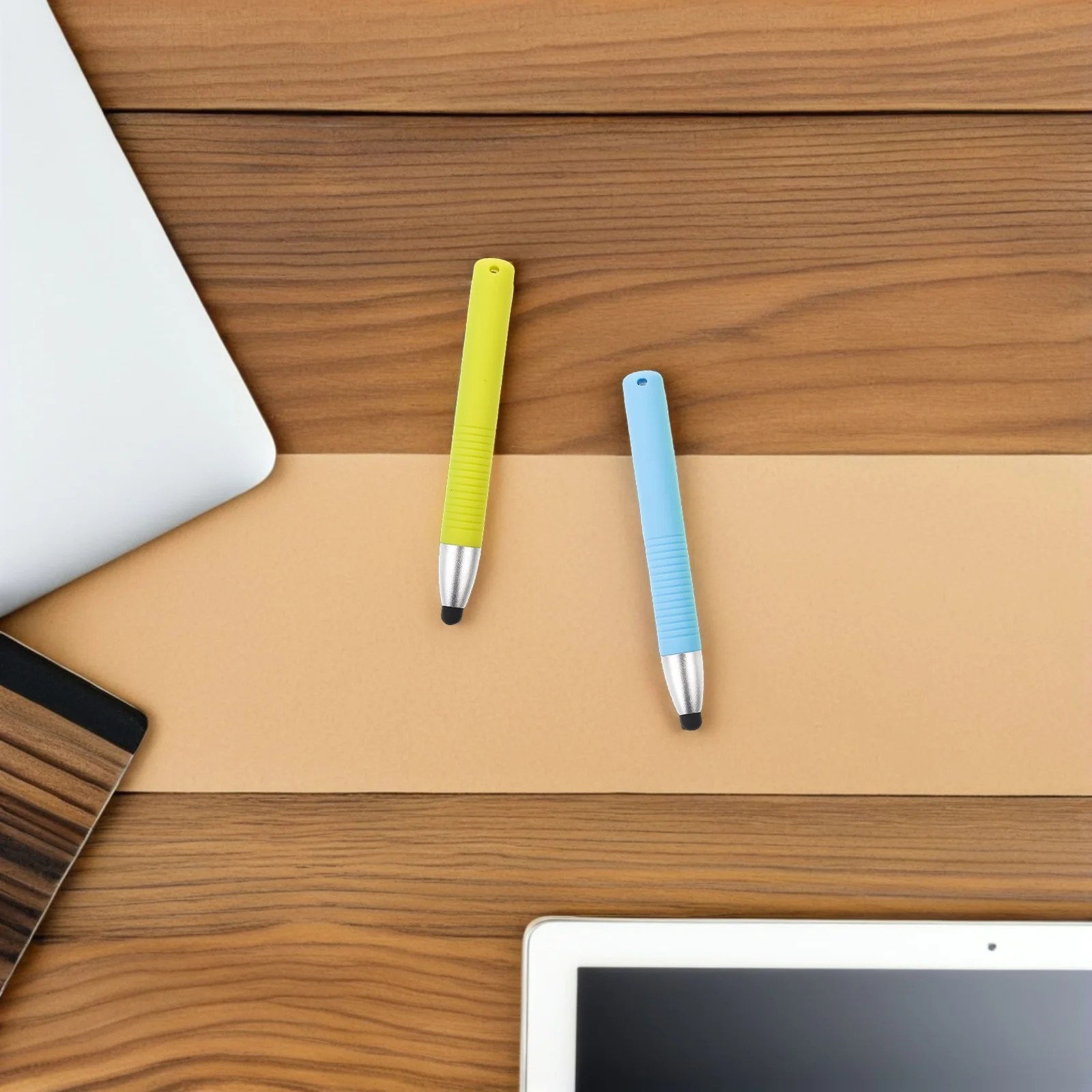 Lápiz capacitivo para tabletas y teléfonos, pantalla táctil de alta precisión, dibujo, escritura, aprendizaje, ligero y portátil, 3 uds.