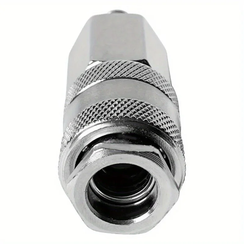 1Pc Car Tyre Wheel Inflatable Quick Connector Air Thread Nozzle Adapter Accessory Fast Conversion Head Clip Type Nozzle