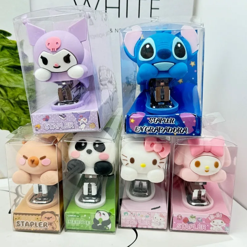 ليلو وستيتش دباسة سيليكون أنيمي مرحبا كيتي كورومي اكسسوارات ماكينة تجليد طالب Kawaii لوازم مكتبية هدية