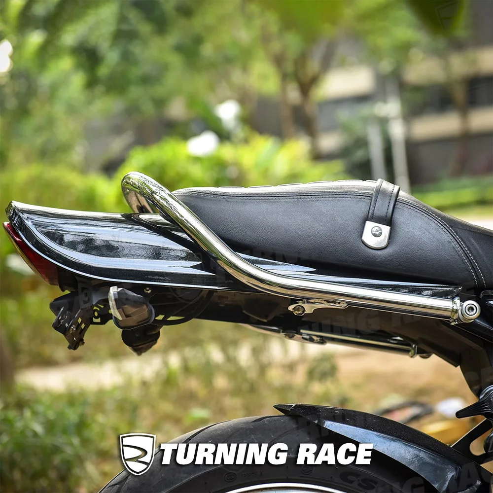 

Багажник на заднее сиденье 25 мм для Kawasaki Z900RS/CAFE 2018-2026, поручень для пассажира Z900RS SE, стальная конструкция, аксессуар