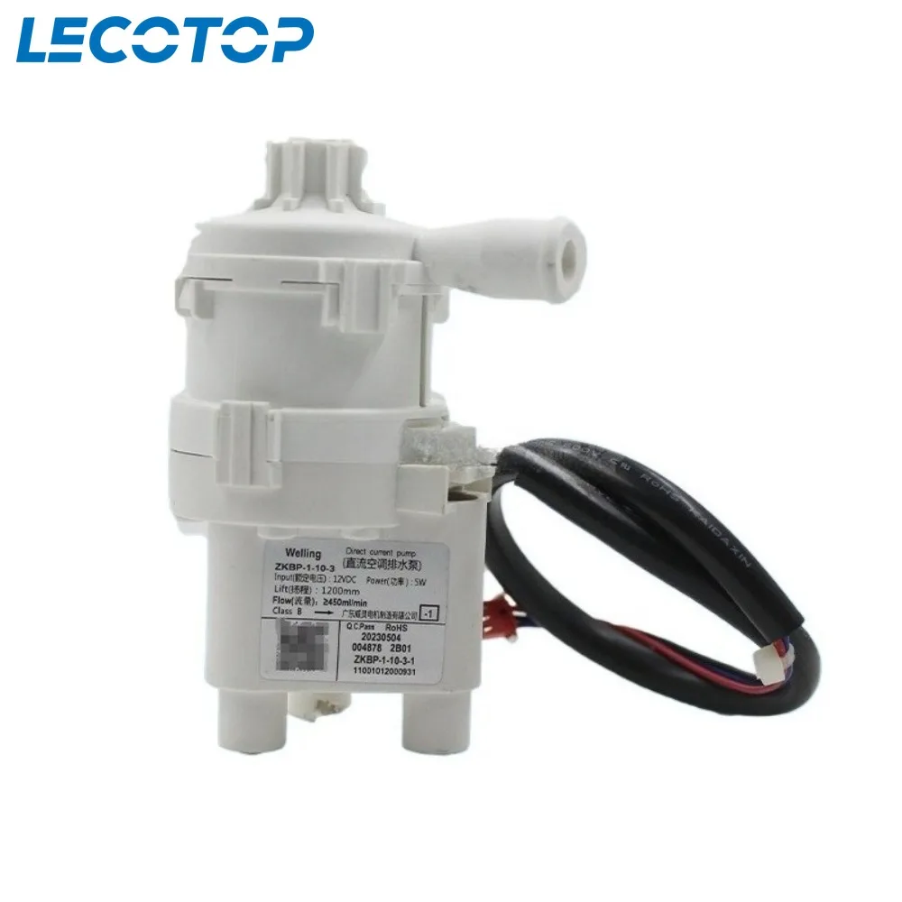 

Новый сливной насос конденсата ZKBP-1-10-3 11001012000931 DC 12 В для запасных частей дренажа центрального кондиционера Midea