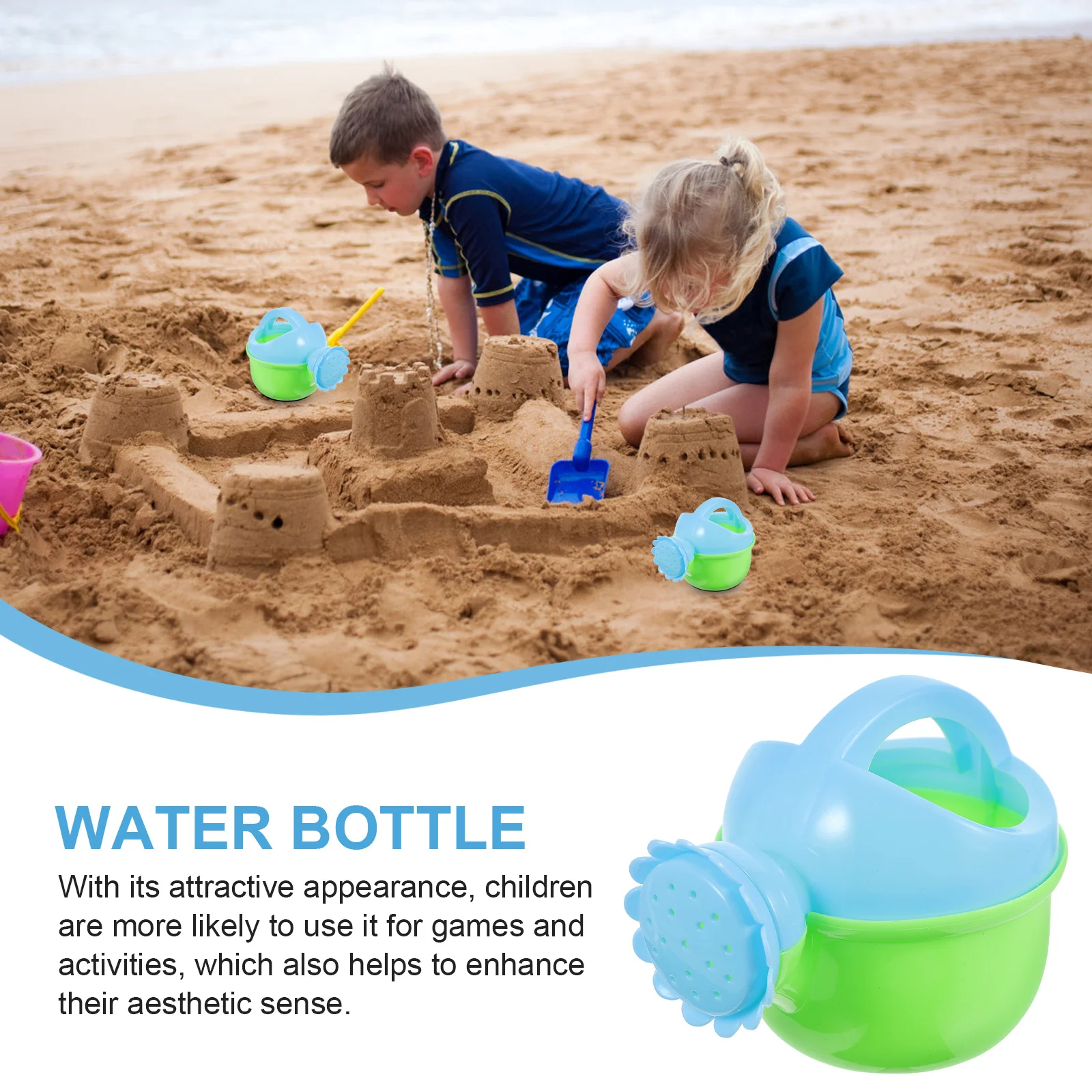 6개입 어린이 목욕 꽃 모양 플라스틱 물뿌리개 아기 샤워 욕조 놀이 스프링클러 물놀이 시간 어린이 교육용