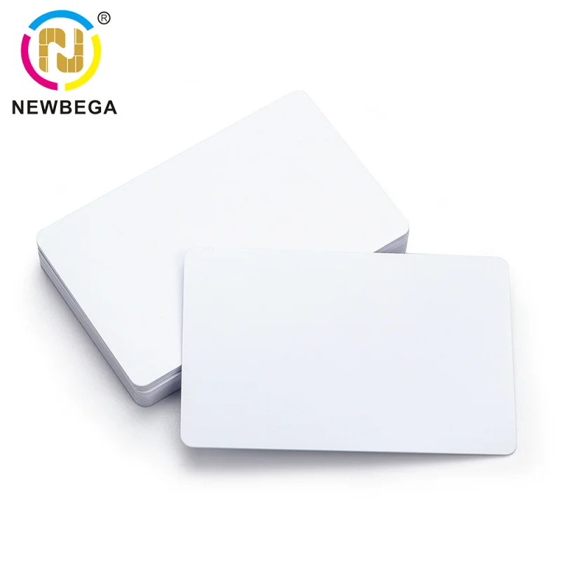 

100pcs Low Price White RFID NFC Ntag213 Card Accept Custom Blank PVC id Card Format Business Card