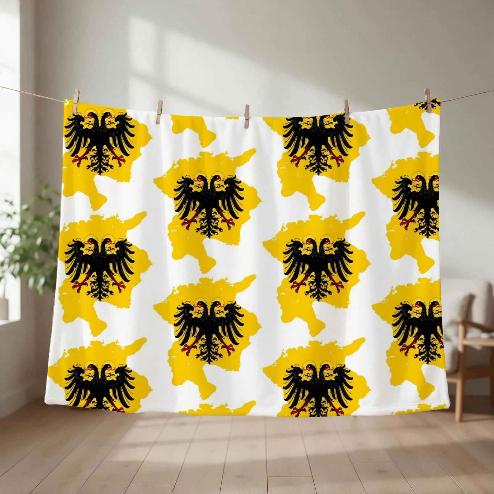 Holy Roman Empire Throw Blanket wednesday manga Luxury Soft Beds Blankets