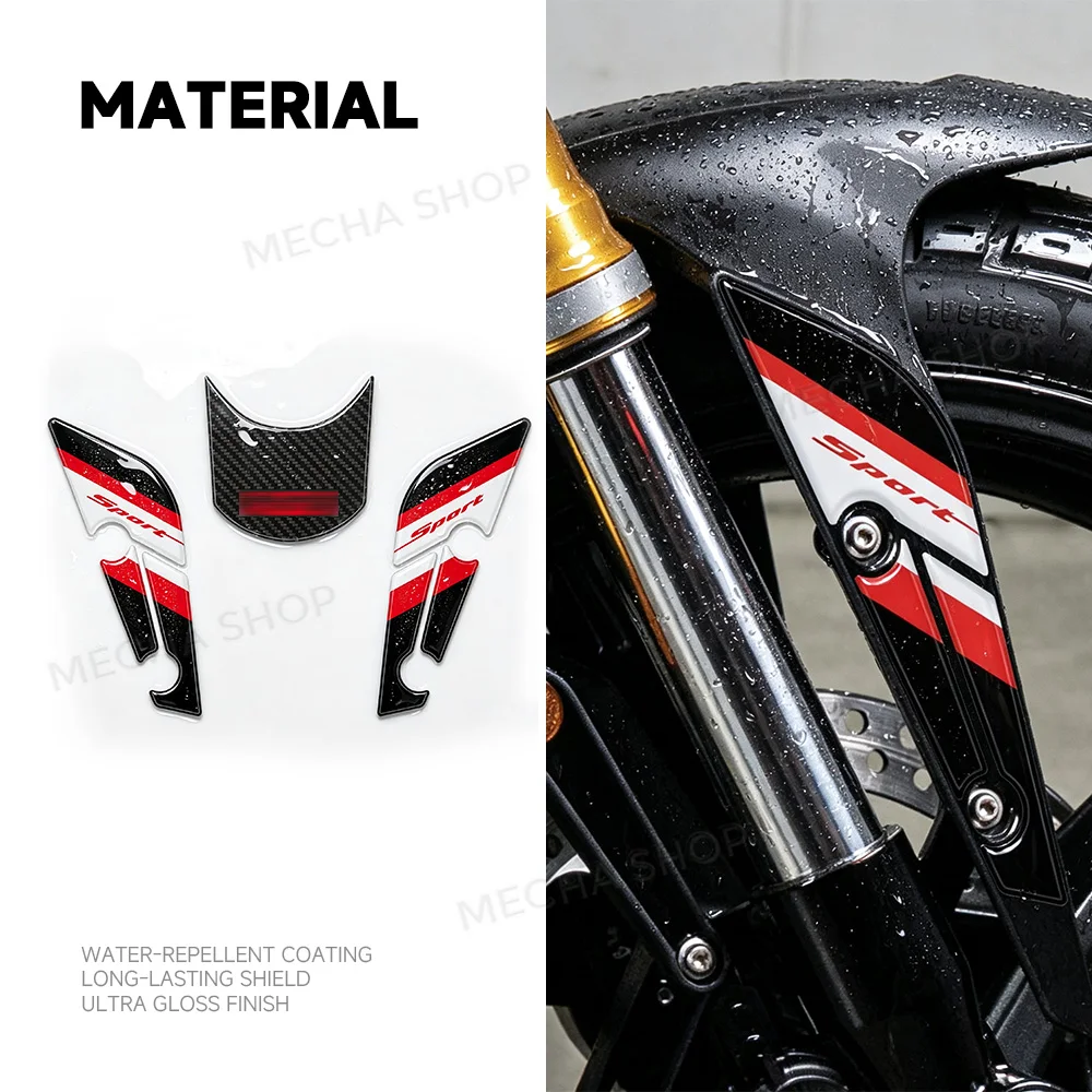 For F450GS F 450 GS 2026 Front Fork Decal Waterproof Kit 3D Resin Sticker Protection Motorcycle Accessories