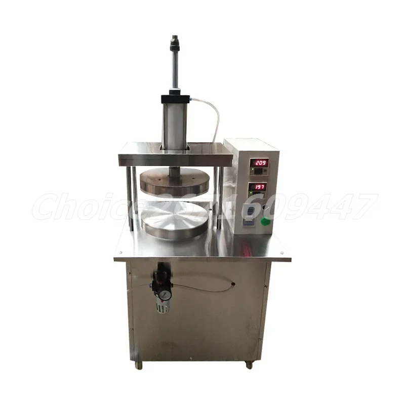 Máquina de prensado de masa neumática para hornear pan de pato, máquina hidráulica automática para hacer tortillas, panqueques, Chapati