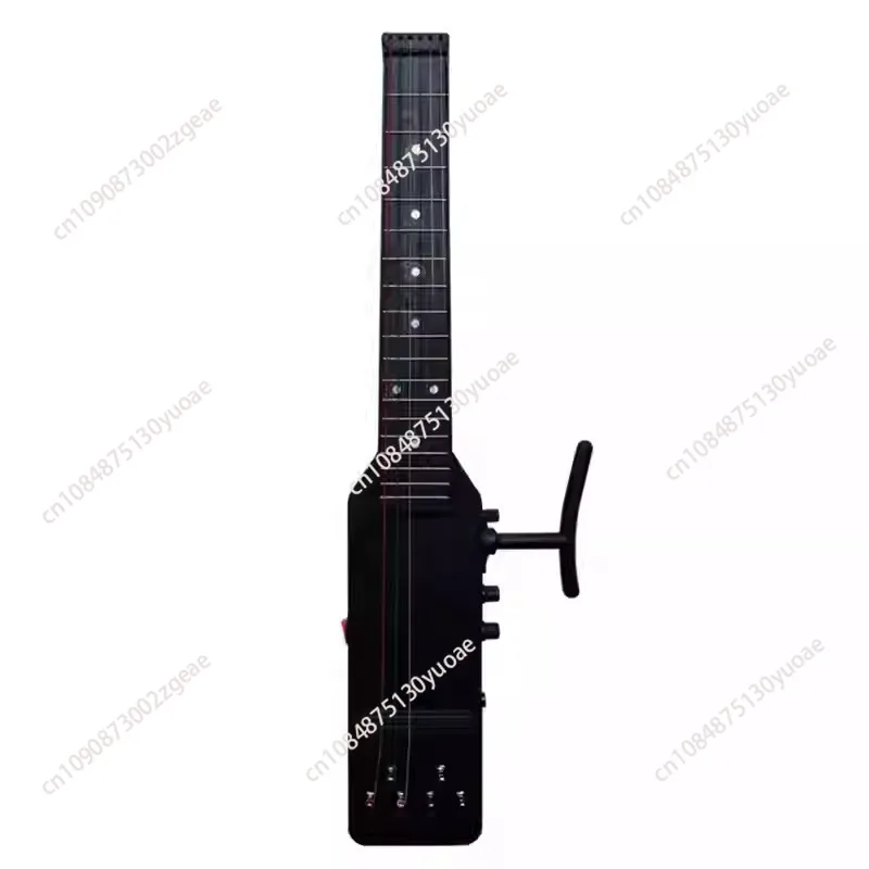 Travel Mute Beginner Practice Professional String Musical Instrument Guitar 1Pc Creative Folding Portable Small Electric Guitar