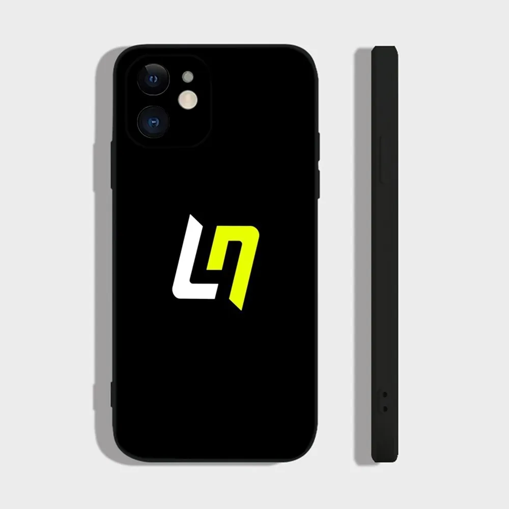 F1 Formula 1 L-Lando N-Norris Phone Case For iPhone 14,13,12 Mini 11 Pro XR,X,XS,MAX 6S,7,8 Plus Silicone Cover Soft black