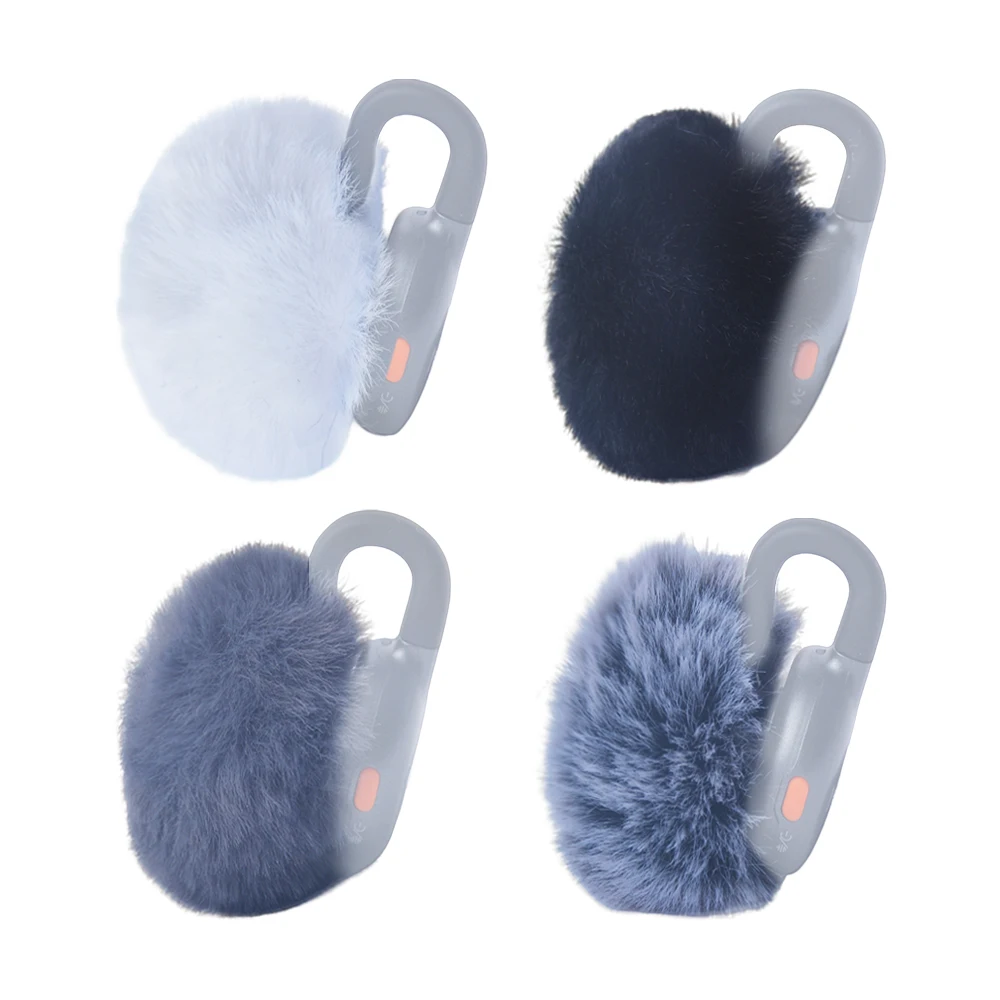 Blue Mantis Pop Filter Wireless Mic Furry Windscreen Cap For Lark M2S,Dead Cat Compatible With Hollyland Lark M2S Wireless Mic