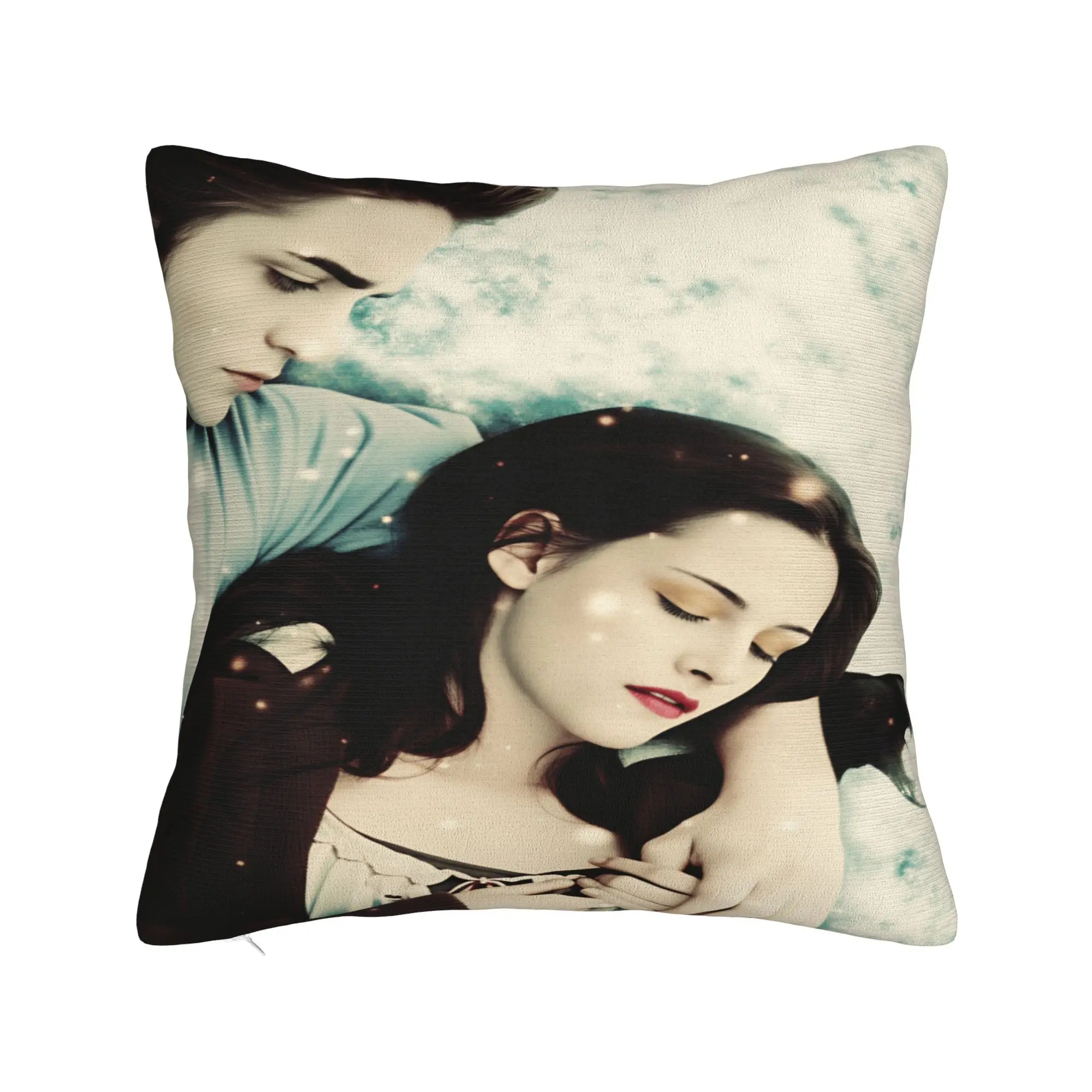 Pillow Case Edward Cullen Square  Pillow Cover For Sofa Car Home Decor Morden Pillowcases