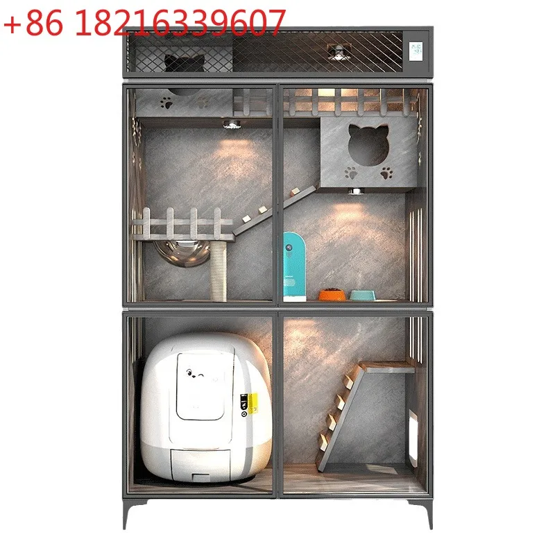 

Ящик для кошачьего туалета, вилла, шкаф для кошачьего туалета, бытовая клетка для кошек, большой дом, деревянный