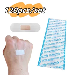 120pcs/set  Waterproof Band Aid Transparent Sterile Wound Dressing Band aids Invisible Anti Grinding feet Tape Bandages