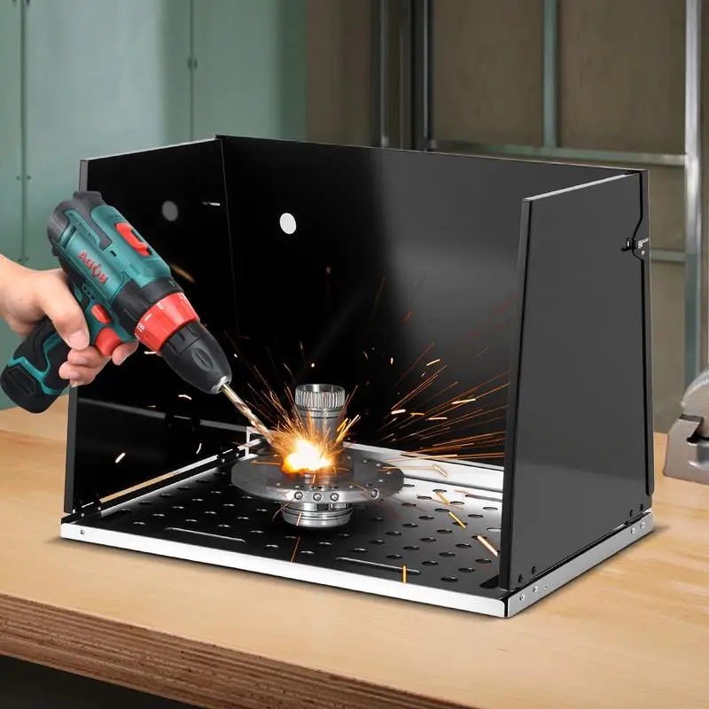 

Folding Welding Table Accessories for Workbench Desktop with Perforated Panel