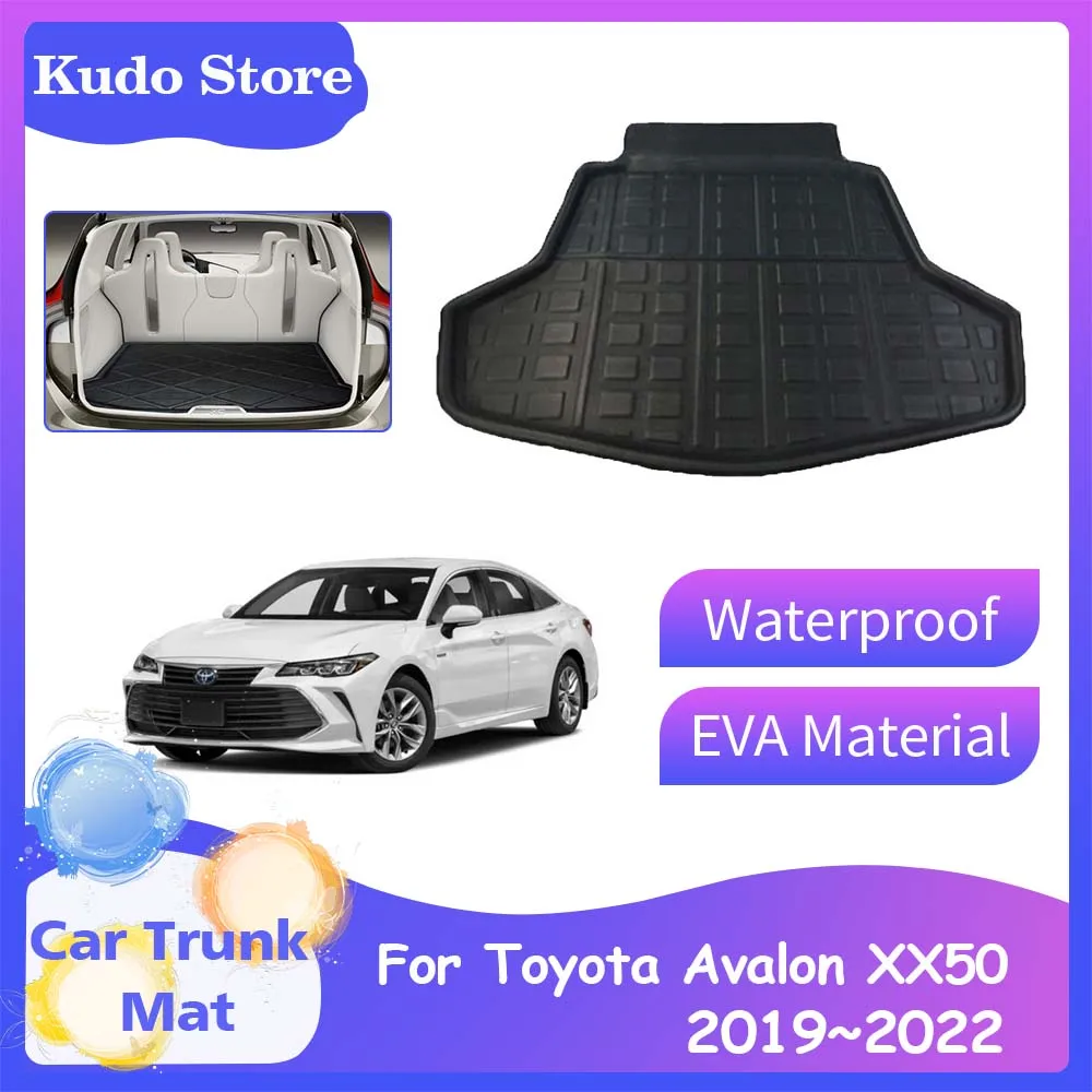 

Car Trunk Mats for Toyota Avalon XX50 2019~2022 Waterproof Rear Boot Cargo Liner Covers Luggage Storage Tray Carpets Accessories