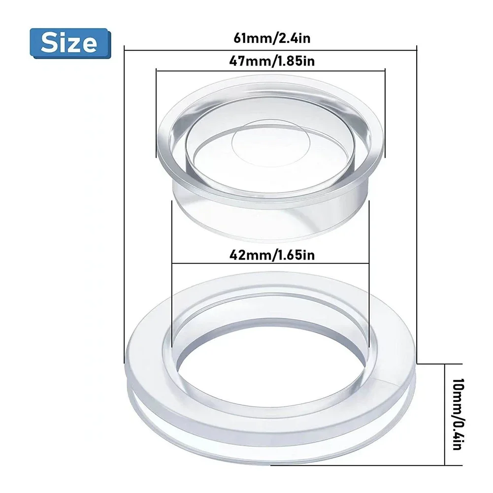 For Beach Umbrellas Bright Color Umbrella Hole Ring Garden Cover Silicone Eyelet Protector Easy Installation Process