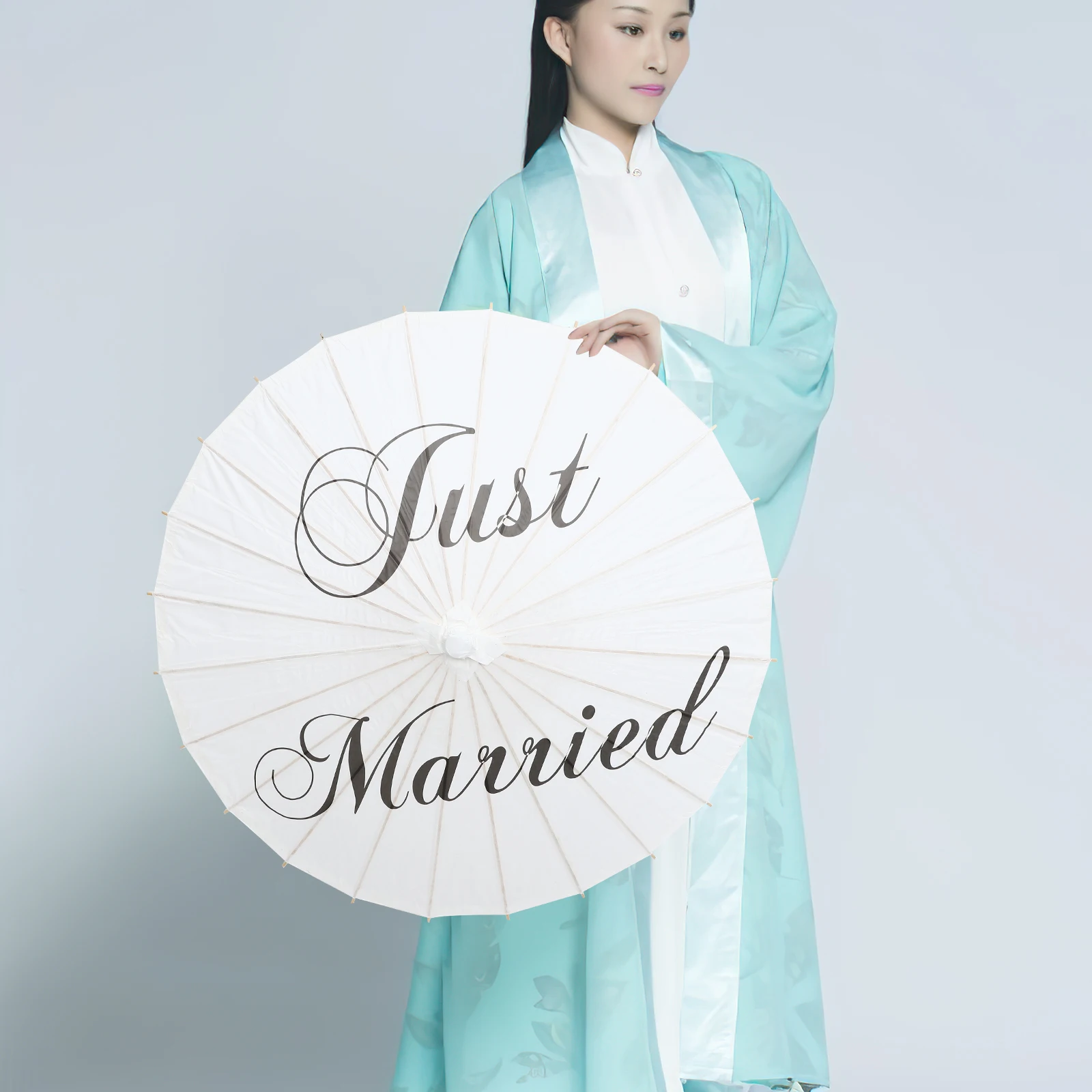 

White Paper Parasol Umbrella for Wedding Decorations Photo Props Reusable iental Element Japanese Parasol Home Decor Oil Paper