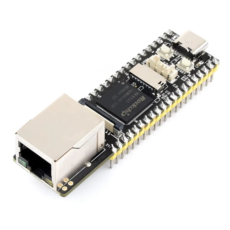 

24-часовая доставка Luckfox Lyra Plus RK3506G2 Миниатюрная плата разработки Linux 3-ядерный процессор Cortex-A7 RJ45 Ethernet