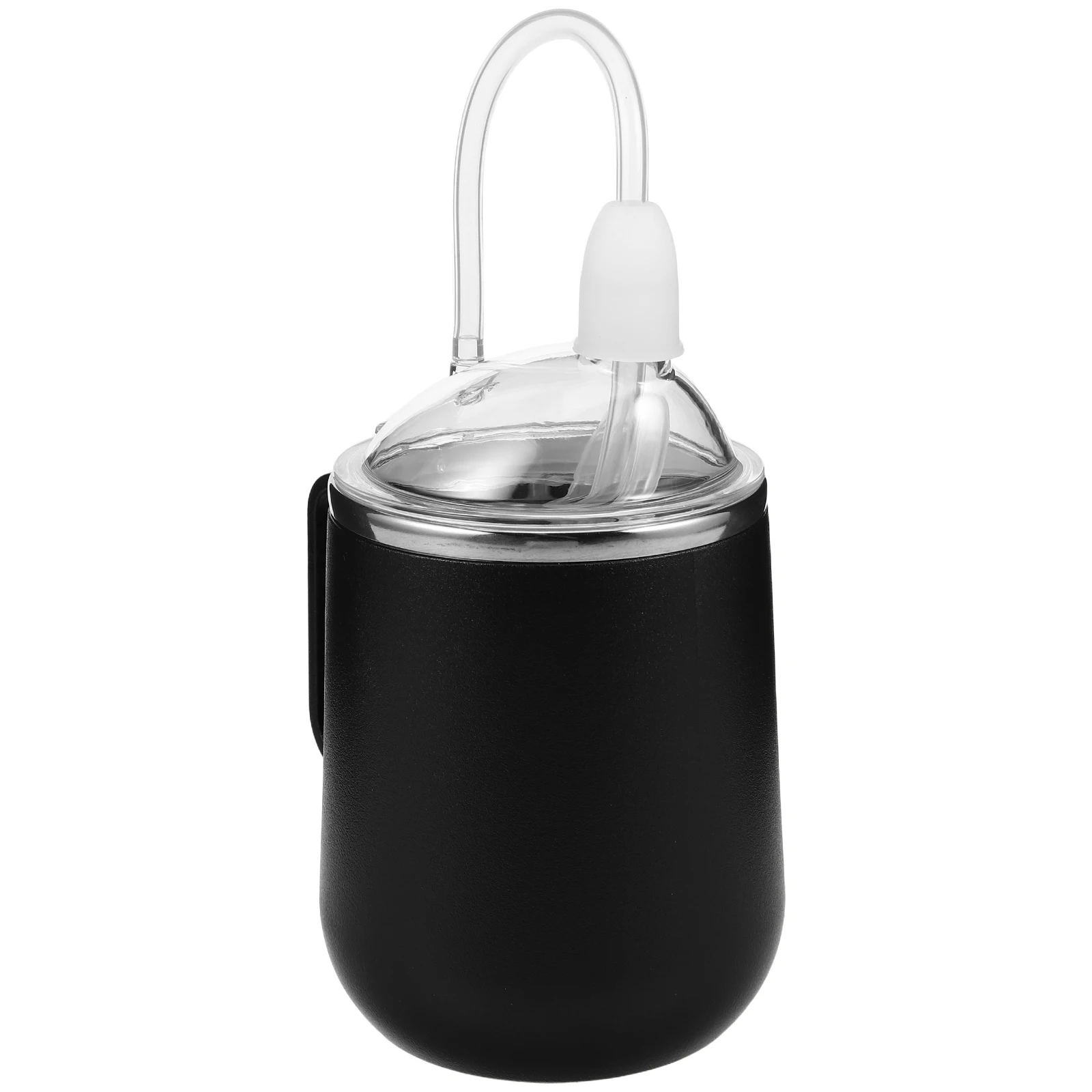 

Nursing Sip Cup for Bedridden Patients Liquid 304 Stainless Steel Spill Proof Tumbler with Straw