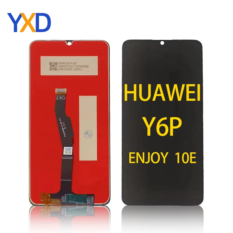 LCD Display For HUAWEI Y6P LCD Display Touch Screen Digitizer Assembly For HUAWEI Y6P ENJOY 10E  LCD Screen Replacement