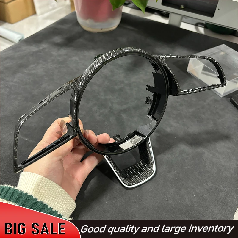 Car Accessories For Audi A4 B9 A3 8Y carbon fibre Frame Steering Wheel Assembly Accessories