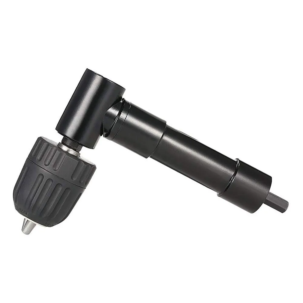 Binoax 90 Degree Professional Right Angle Bend Extension 0.8-10mm Cordless Drill Attachment Adapter